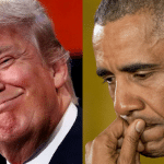 Trump Replaces Obama’s White House Portrait With Painting of Assassination Attempt Survival