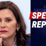 Whitmer’s Desperate Folder Fumble Shows What Democrats Really Think of Trump