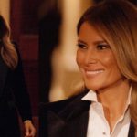 Melania Trump Wears Dolce & Gabbana Tuxedo at White House Governors Dinner