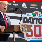 Trump Rides the Beast at Daytona 500, Praises Fans for Being “Great Americans”