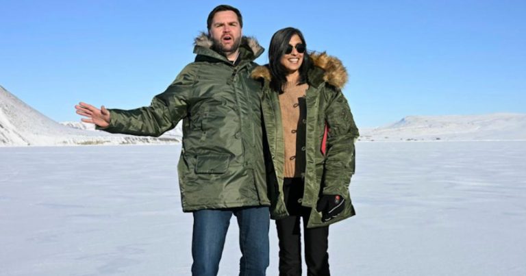 VP Vance Is Met With ‘USA’ Chants by American Troops During Greenland Space Base Visit