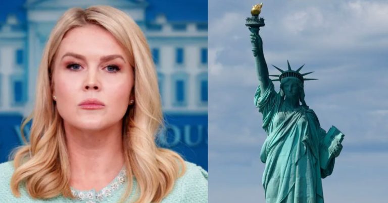 WH Press Secretary Karoline Leavitt Rejects French Politician’s Demand to Return Statue of Liberty