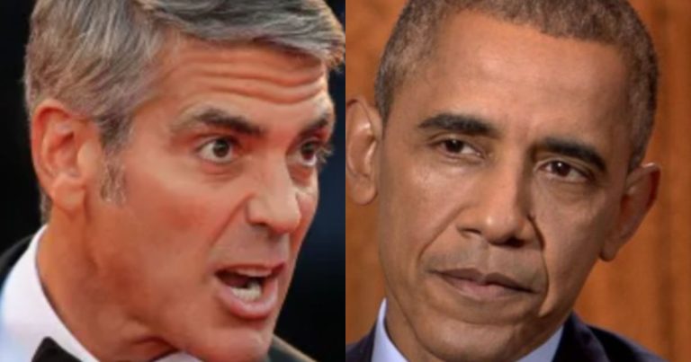 Liberal Hollywood Star George Clooney Erupts After MSNBC Links His Anti-Biden Editorial To Barack Obama