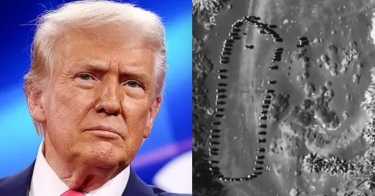 Trump Releases Drone Footage Showing Precision Strike On Houthi Terrorist Gathering