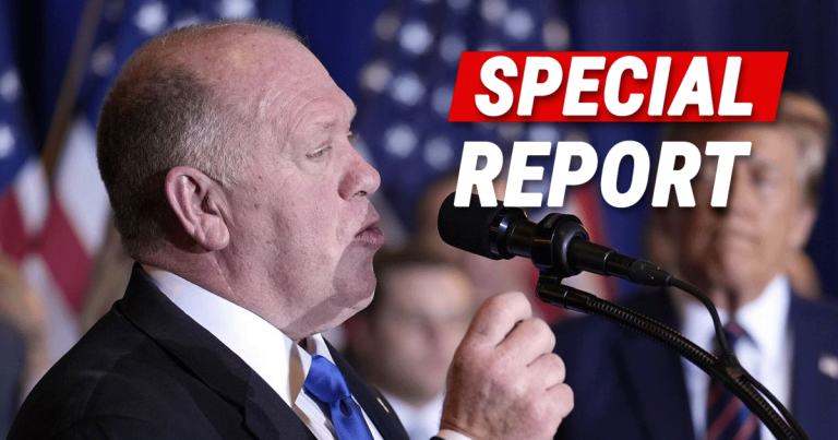 Trump Border Czar Homan Claims Claims Biden Broke the Border on Purpose