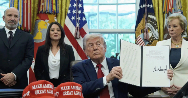 Trump Signs Major Executive Orders, Demands Schools Disclose “Secret” Funding