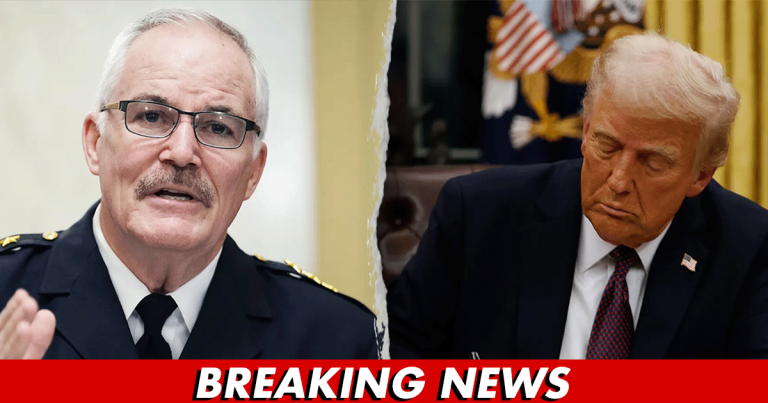 Outgoing Police Chief Protects Democrat Scandal, Criticizes Trump Over J6 Pardons