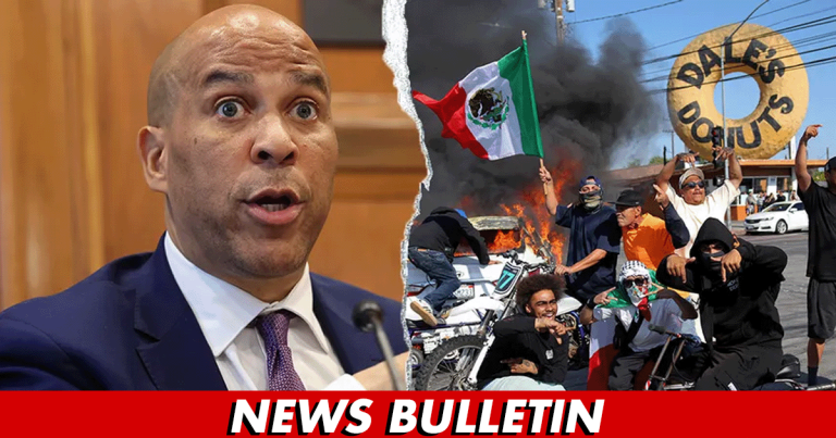 Cory Booker Repeats “Peaceful” Lie About Riots, Gets Shut Down by LA Police Chief