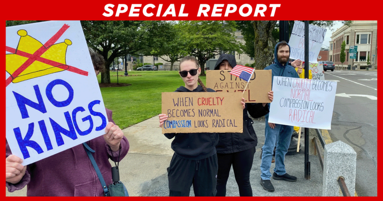 Democrats Under Fire as Children Filmed Cursing, Attacking Trump Effigy at “No Kings” Protests