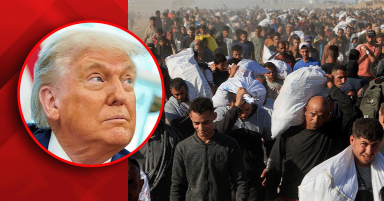 Gaza Aid Recipients Thank Trump as U.S.-Backed Foundation Delivers Record 2.6M Meals