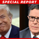Trump Calls Out Colbert Cancelation, Claims Late Night Host Is to Blame
