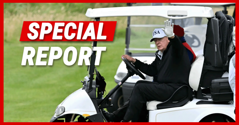 Secret Service Reveal “Golf Force One” New Armored Vehicle to Protect Trump on the Links