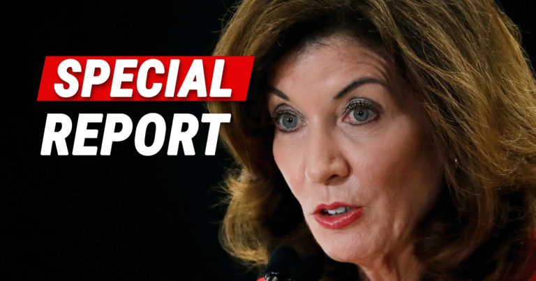 Governor Hochul Claims ‘Tax The Rich’ Chants at Socialist Rally Were ‘Let’s Go Bills’